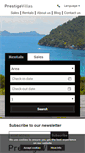 Mobile Screenshot of prestigevillas.com